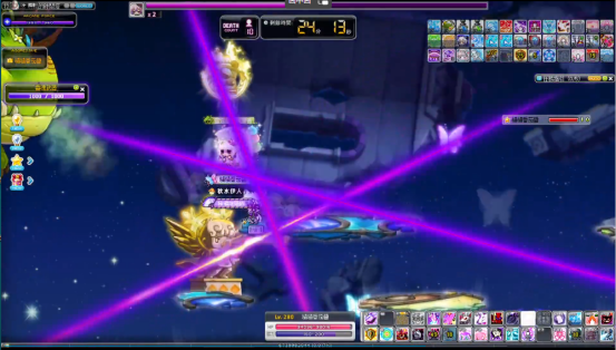 大概这样按住方向，小幅度漂浮就可规避射线